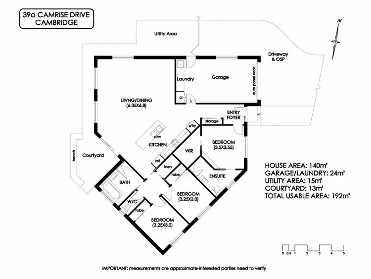 Floorplan of Homely house listing, 39A Camrise Drive, Cambridge TAS 7170