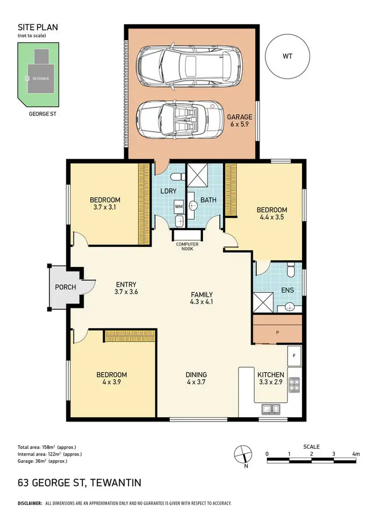 Floorplan of Homely house listing, 63 George Street, Tewantin QLD 4565