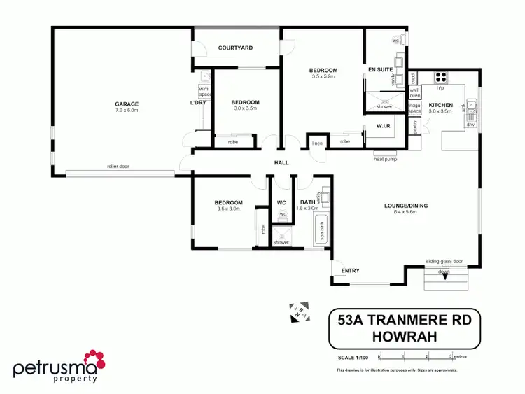 Floorplan of Homely house listing, 53A Tranmere Road, Howrah TAS 7018