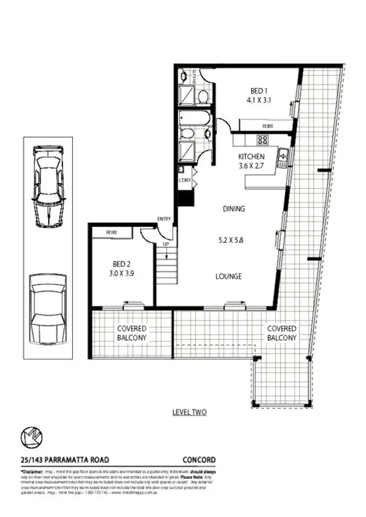 Floorplan of Homely unit listing, Unit 25/143 PARRAMATTA Road, Concord NSW 2137
