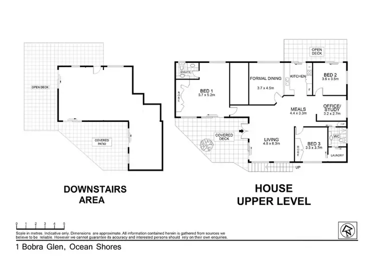 Floorplan of Homely house listing, 1 Bobra Glen, Ocean Shores NSW 2483