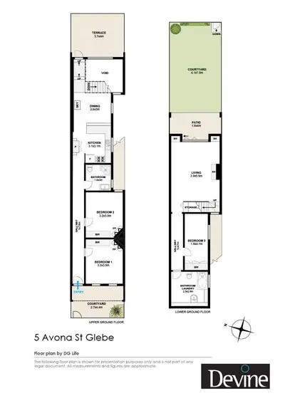 Floorplan of Homely house listing, 5 Avona Avenue, Glebe NSW 2037