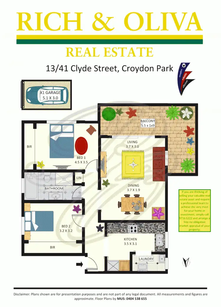 Floorplan of Homely apartment listing, 13/41 Clyde Street, Croydon Park NSW 2133