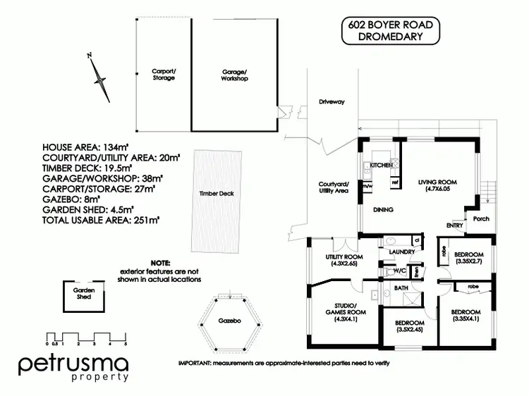 Floorplan of Homely house listing, 602 Boyer Road, Dromedary TAS 7030