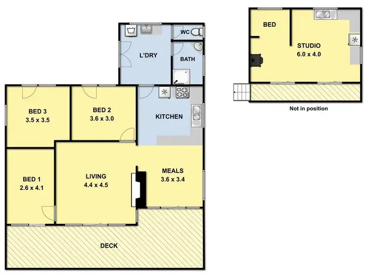 Floorplan of Homely house listing, 49 Great Ocean Road, Wye River VIC 3221