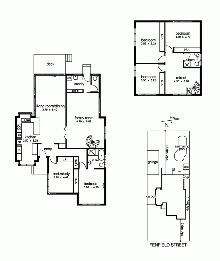 Floorplan of Homely house listing, 39 Fenfield Street, Altona VIC 3018
