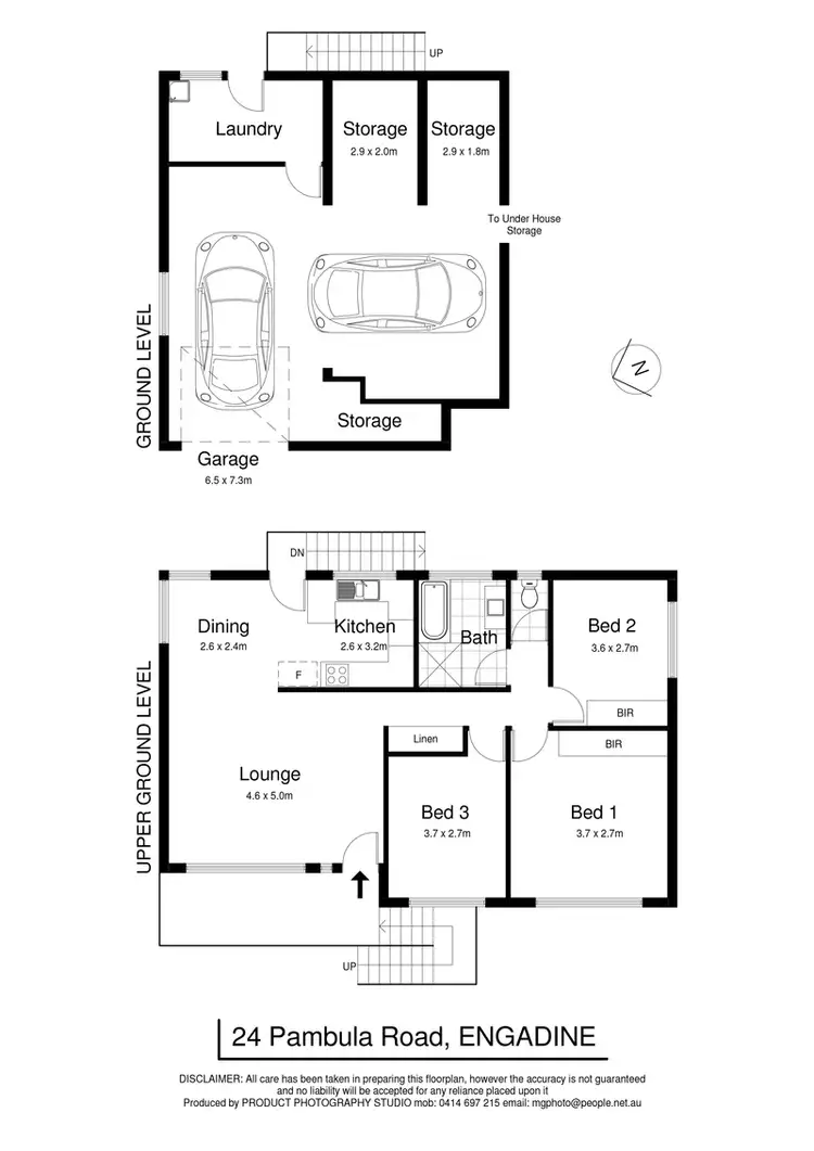 Floorplan of Homely house listing, 24 Pambula Road, Engadine NSW 2233