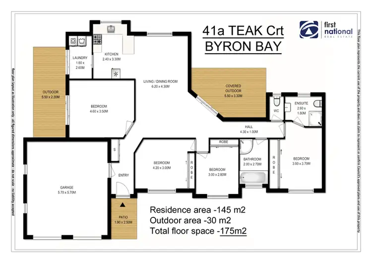 Floorplan of Homely house listing, 41a Teak Circuit, Suffolk Park NSW 2481