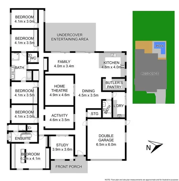 Floorplan of Homely house listing, 47 Fernadell Drive, Pitt Town NSW 2756