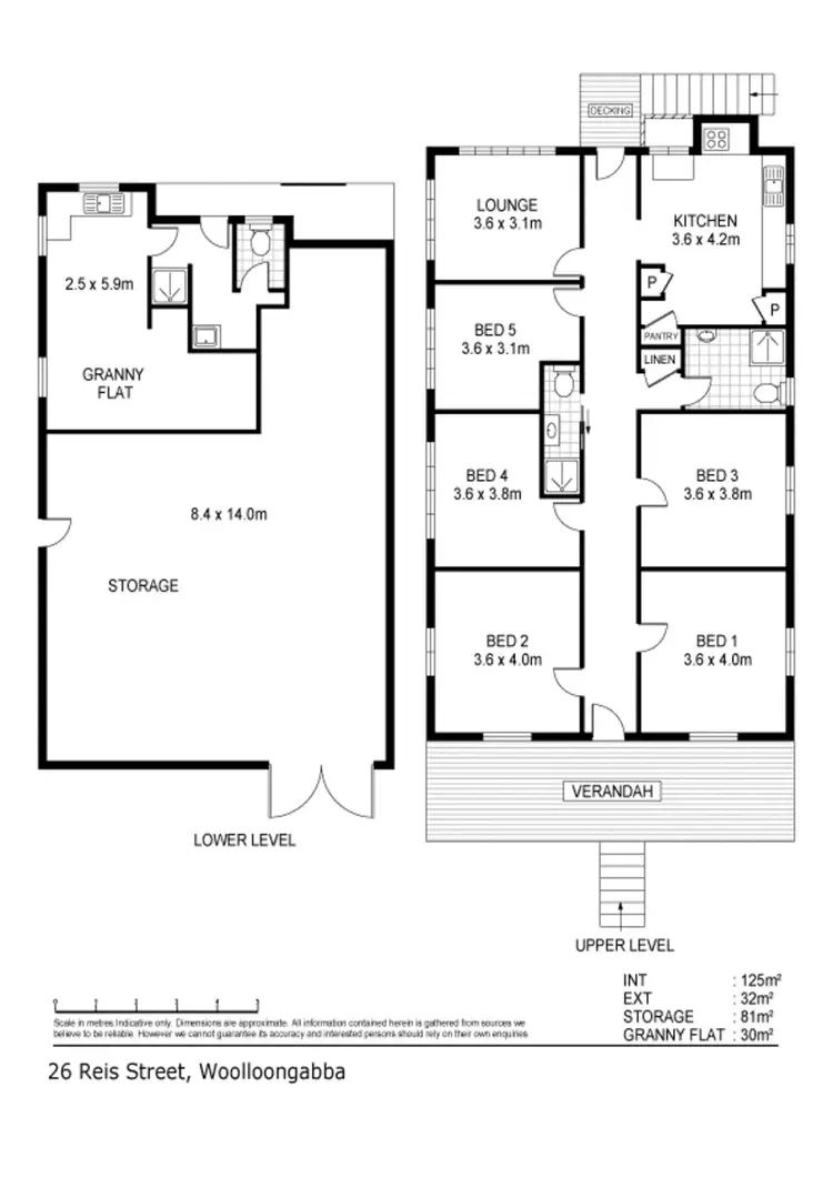 Floorplan of Homely house listing, 26 Reis Street, Woolloongabba QLD 4102
