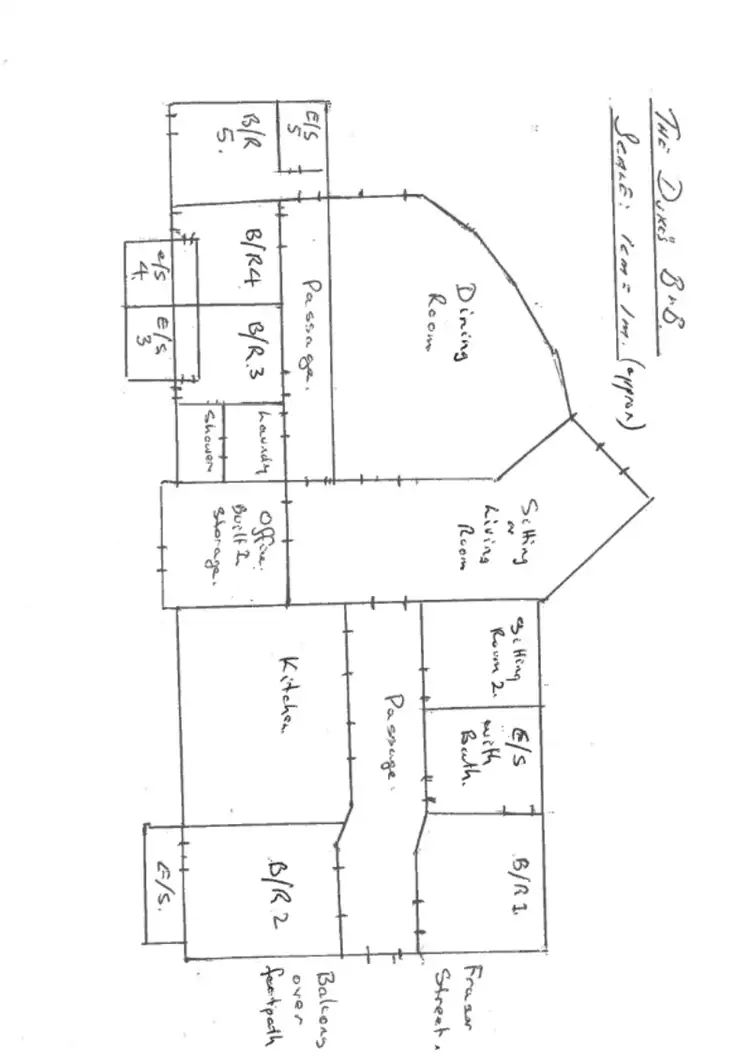 Floorplan of Homely house listing, 19 Fraser Street, Clunes VIC 3370