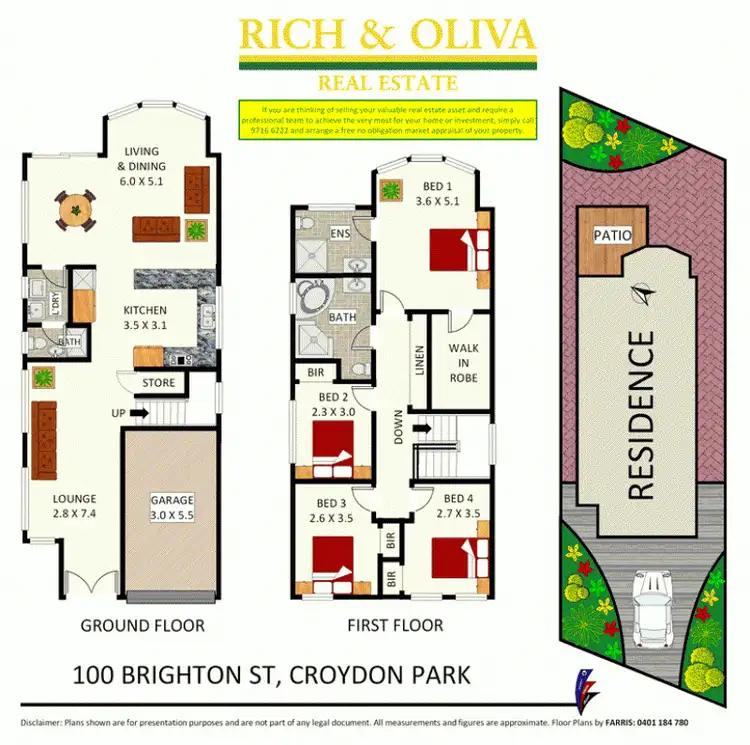 Floorplan of Homely house listing, 100 Brighton Street, Croydon Park NSW 2133
