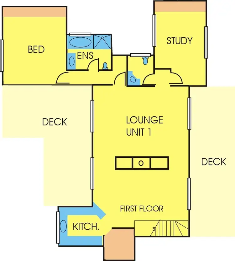 Floorplan of Homely house listing, 17A Gwynne Avenue, Lorne VIC 3232