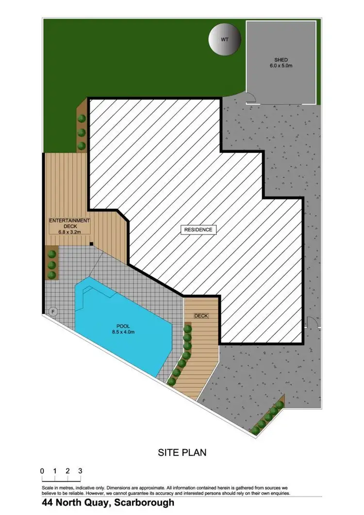 Floorplan of Homely house listing, 44 North Quay, Scarborough QLD 4020