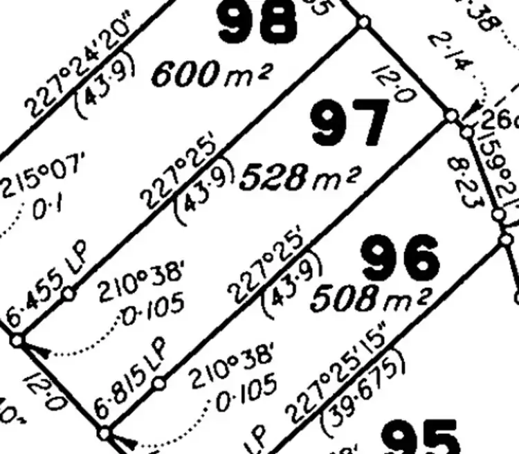 Floorplan of Homely land listing, LOT 97/9 Apollo Quay, Trinity Park QLD 4879