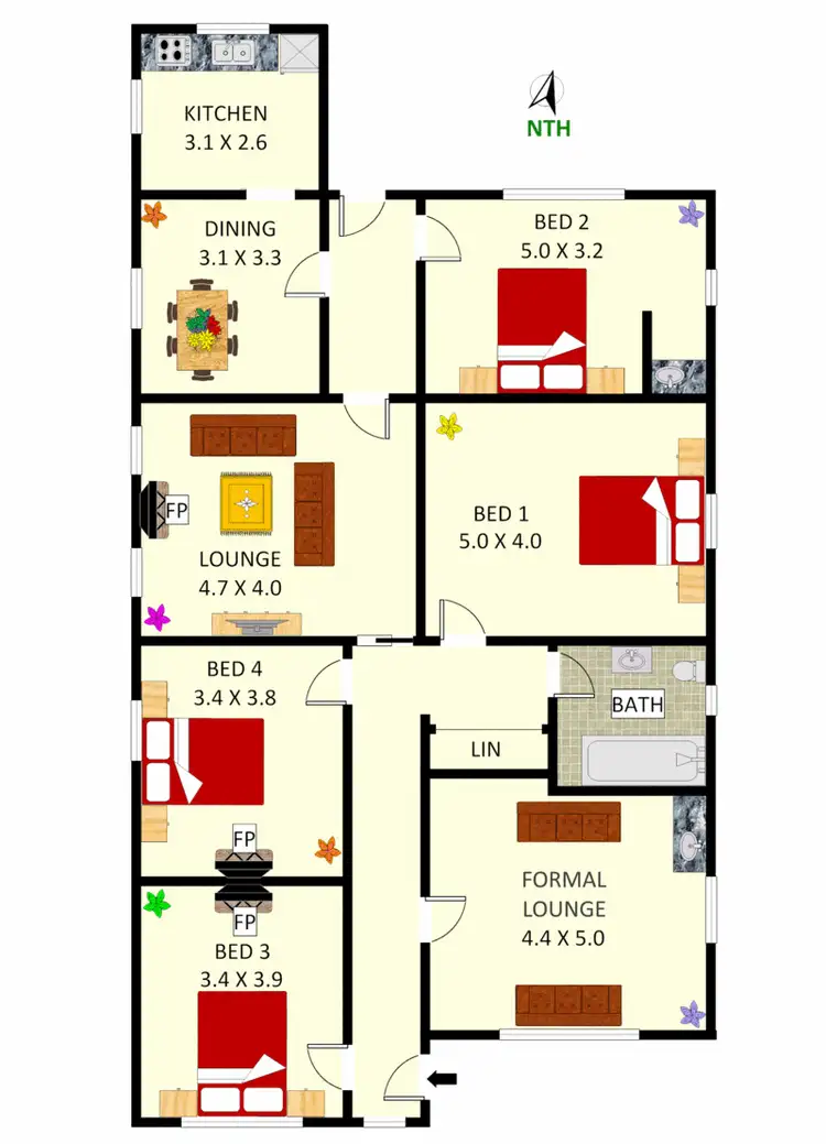 Floorplan of Homely house listing, 15 Georges River Road, Croydon Park NSW 2133