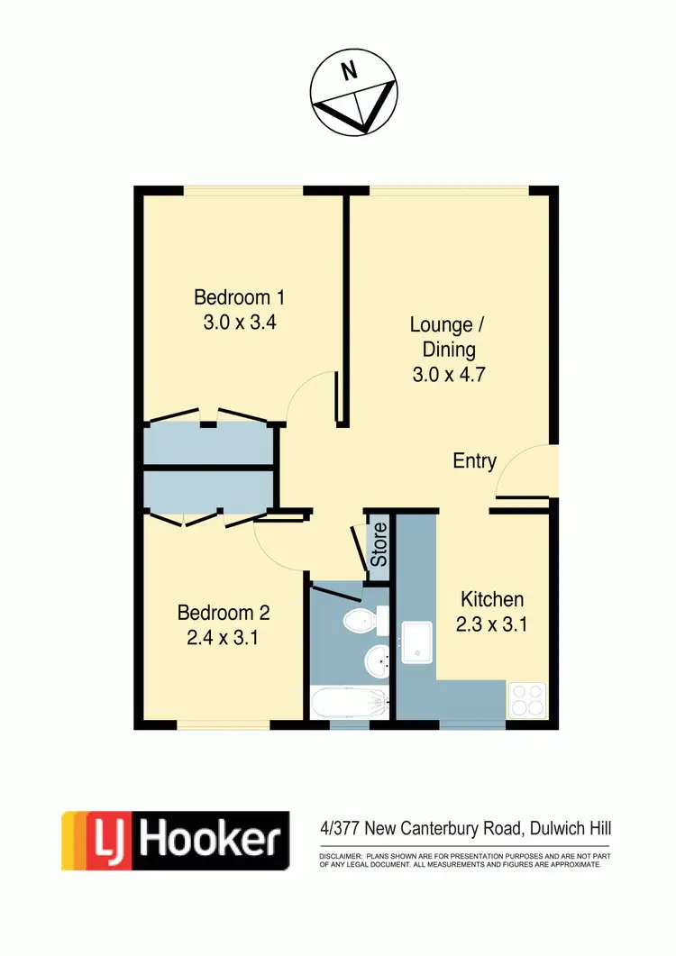 Floorplan of Homely apartment listing, 4/377 New Canterbury Road, Dulwich Hill NSW 2203