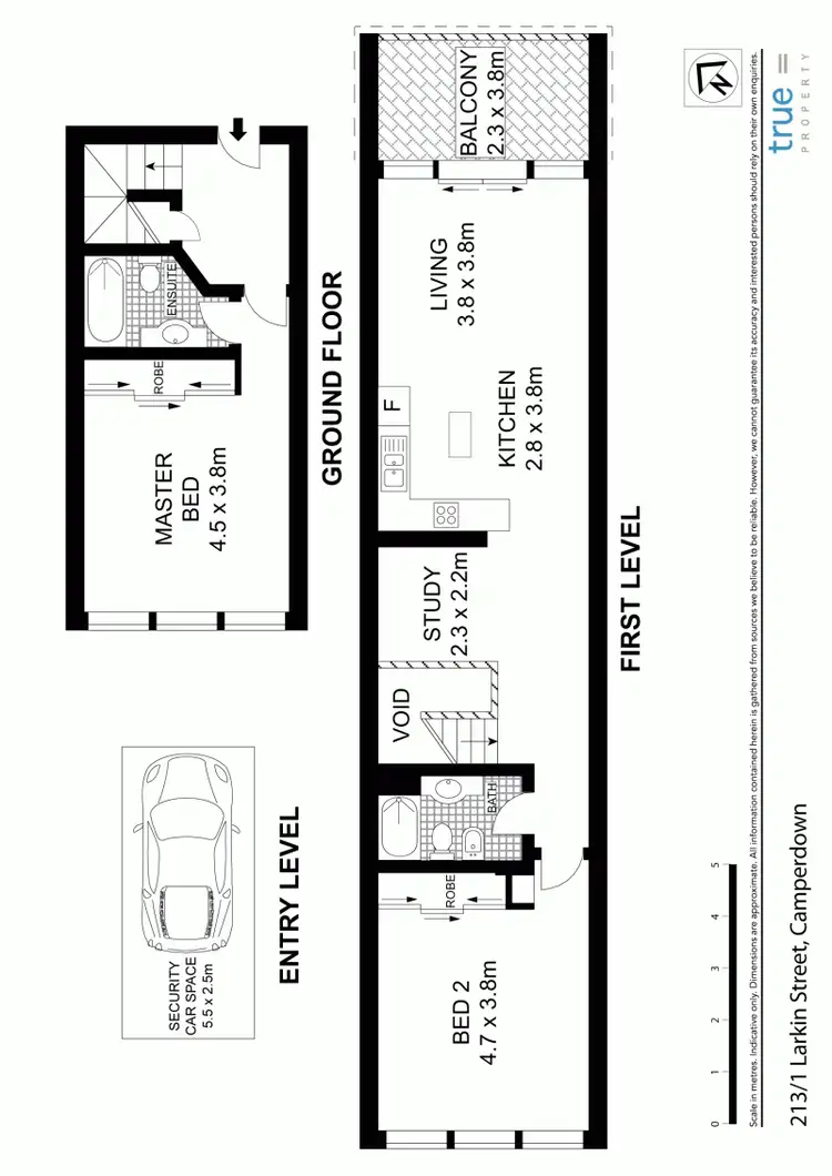 Floorplan of Homely apartment listing, 213/1 Larkin Street, Camperdown NSW 2050