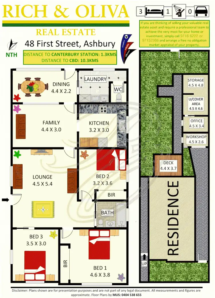 Floorplan of Homely house listing, 48 First Street, Ashbury NSW 2193