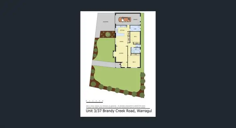 Floorplan of Homely unit listing, 3/37 BRANDY CREEK ROAD, Warragul VIC 3820