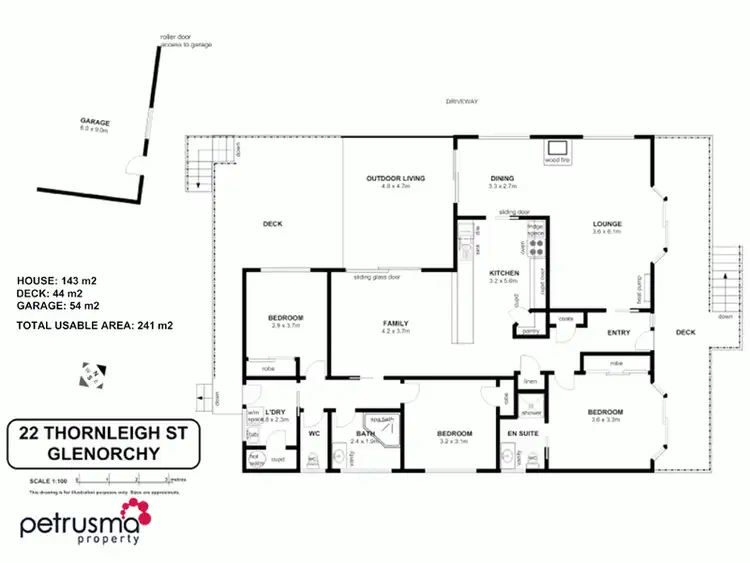 Floorplan of Homely house listing, 22 Thornleigh Street, Glenorchy TAS 7010
