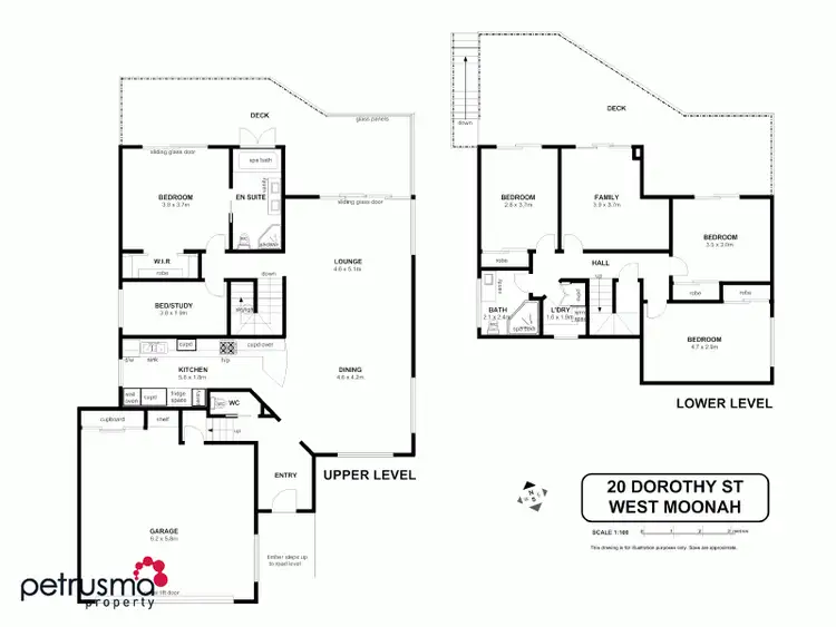 Floorplan of Homely house listing, 20 Dorothy Court, West Moonah TAS 7009