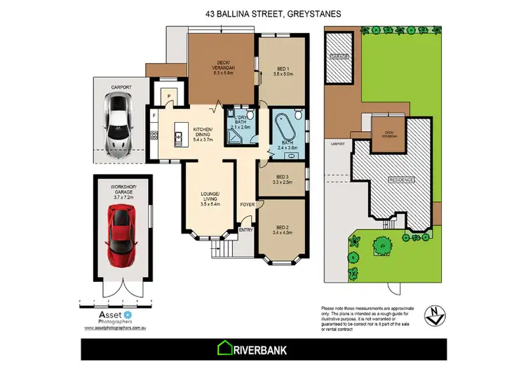 Floorplan of Homely house listing, 43 Ballina Street, Greystanes NSW 2145