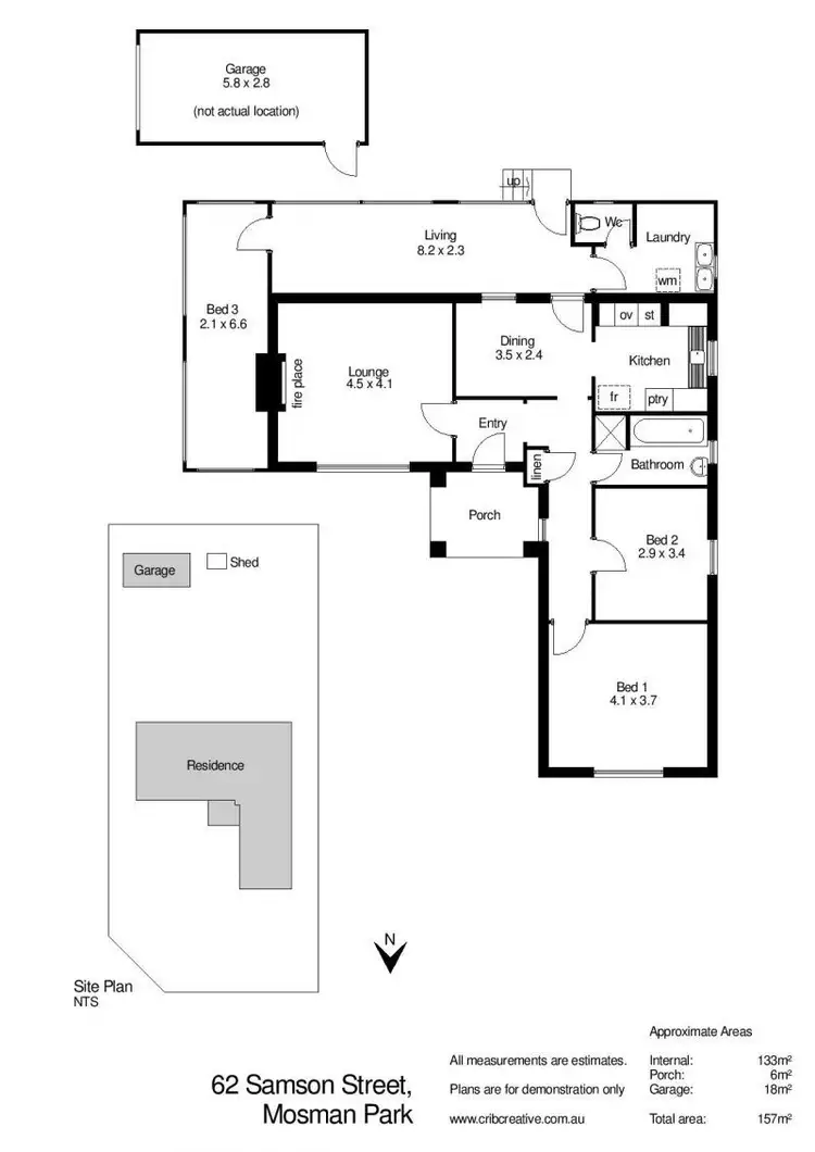 Floorplan of Homely house listing, 62 Samson Street, Mosman Park WA 6012
