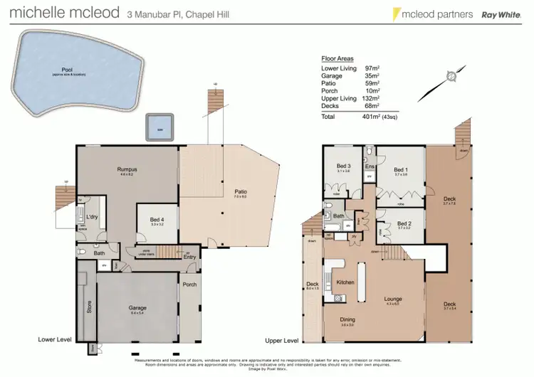 Floorplan of Homely house listing, 3 Manubar Place, Chapel Hill QLD 4069