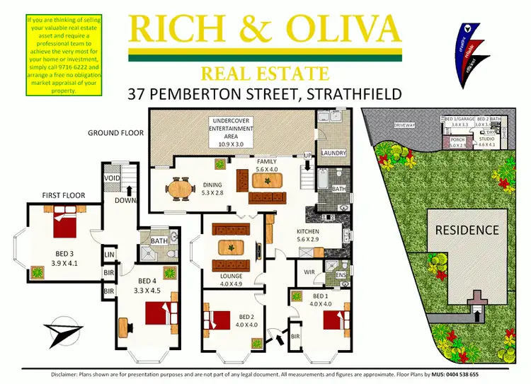 Floorplan of Homely house listing, 37 Pemberton Street, Strathfield NSW 2135