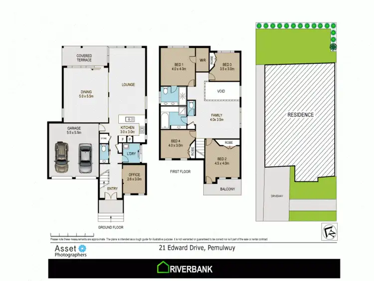 Floorplan of Homely house listing, 21 Edward Drive, Pemulwuy NSW 2145