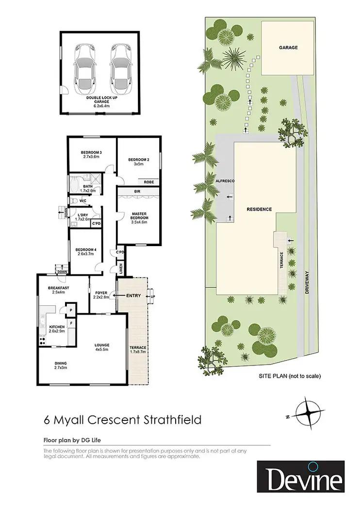 Floorplan of Homely house listing, 6 Myall Crescent, Strathfield NSW 2135