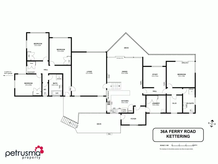 Floorplan of Homely house listing, 36A Ferry Road, Kettering TAS 7155