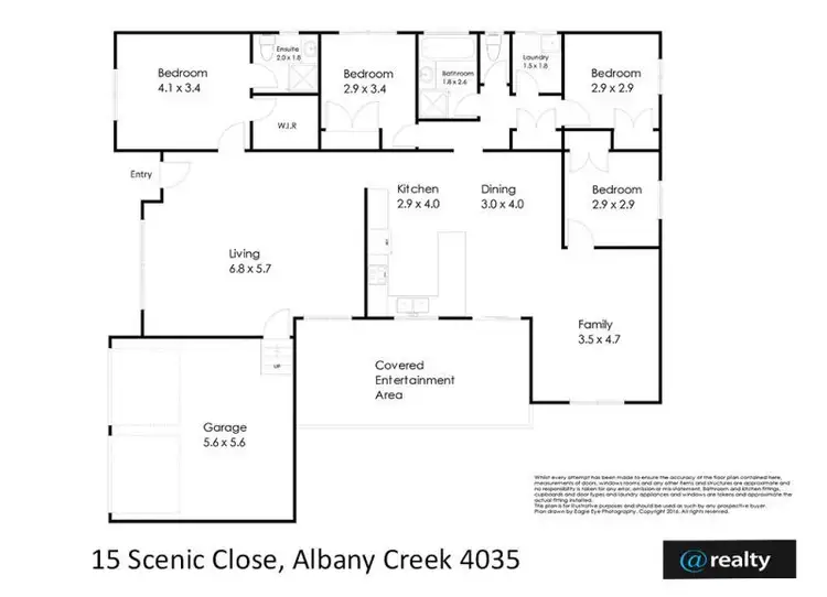Floorplan of Homely house listing, 15 Scenic Close, Albany Creek QLD 4035