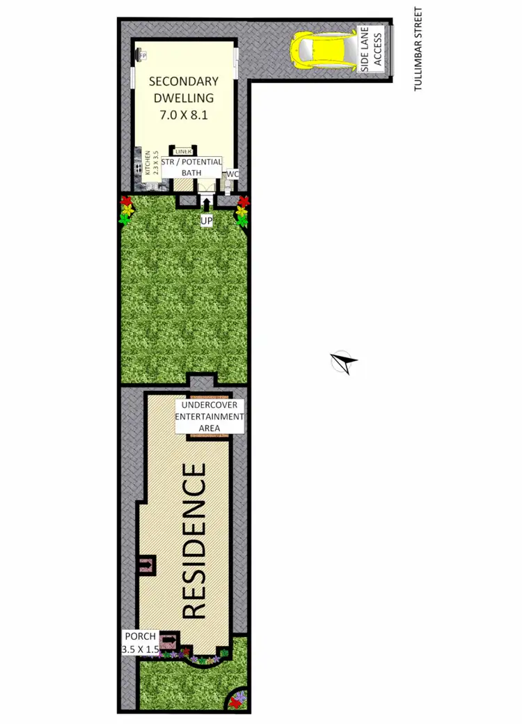Floorplan of Homely house listing, 38 Blenheim Street, Croydon Park NSW 2133