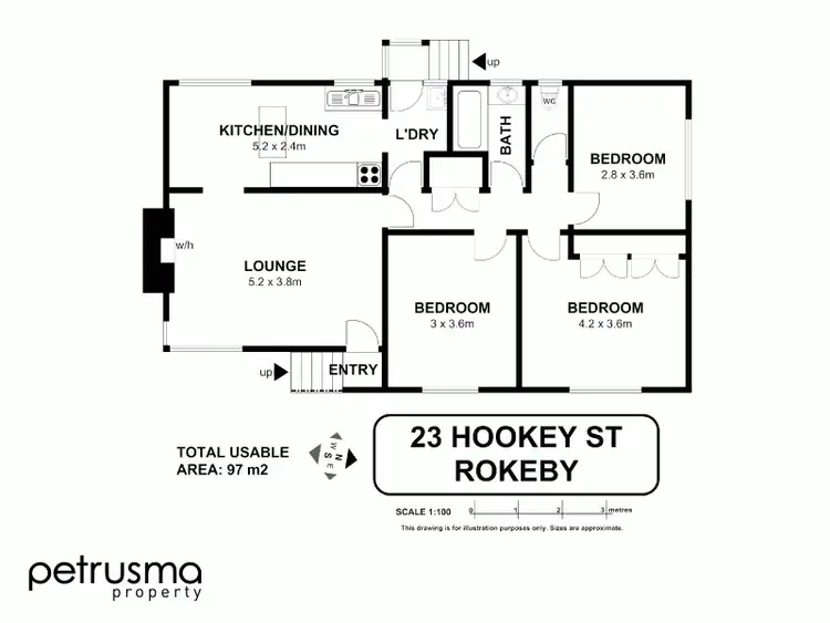 Floorplan of Homely house listing, 23 Hookey Street, Rokeby TAS 7019