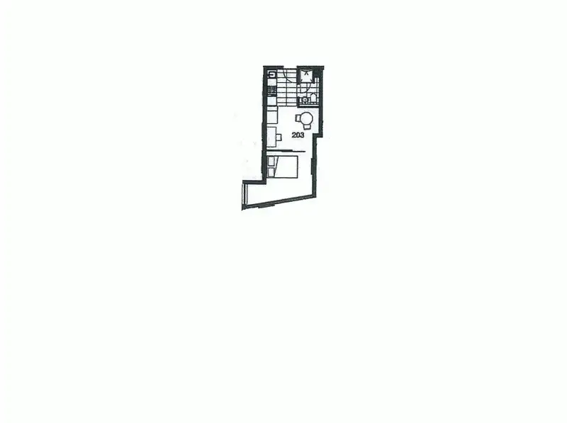 Floorplan of Homely apartment listing, 203/75 Flemington Road, North Melbourne VIC 3051