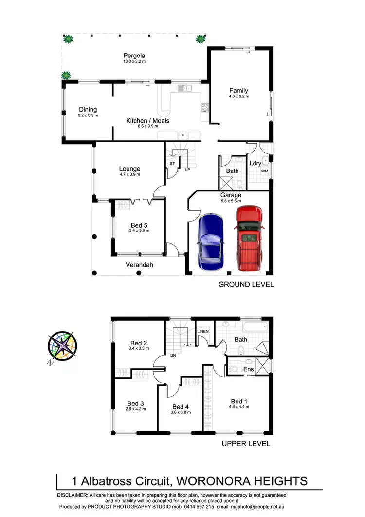Floorplan of Homely house listing, 1 Albatross Circuit, Woronora Heights NSW 2233