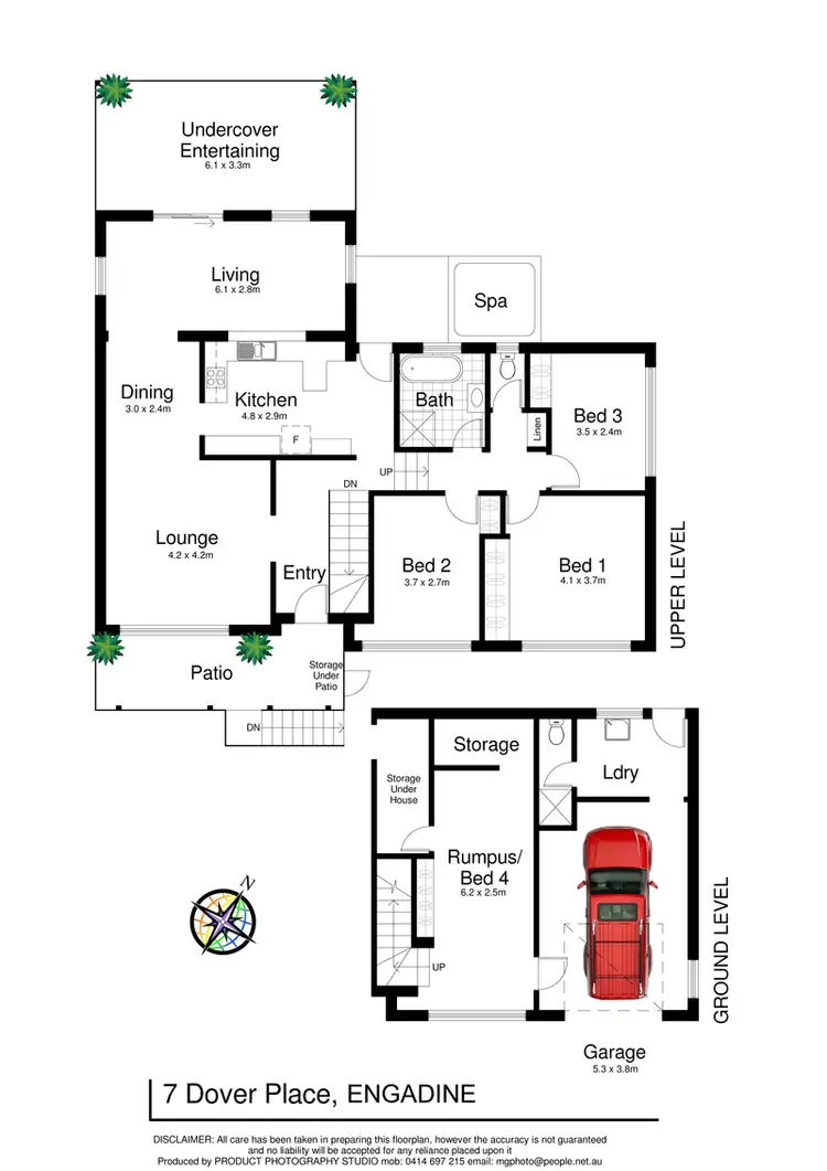 Floorplan of Homely house listing, 7 Dover Place, Engadine NSW 2233