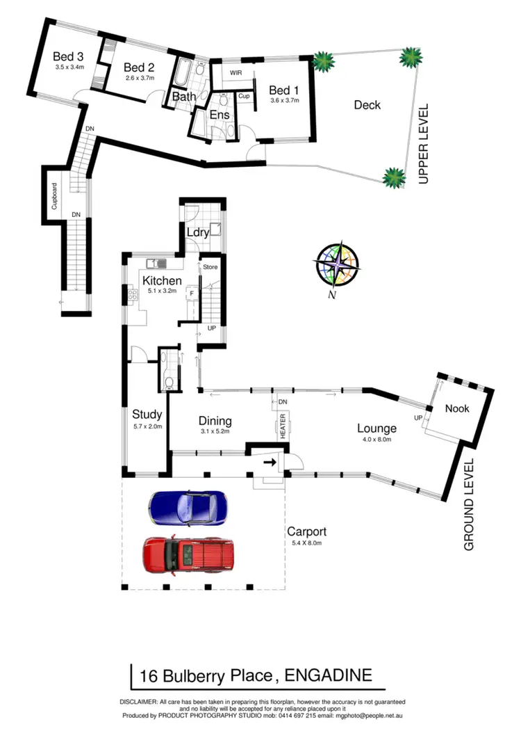 Floorplan of Homely house listing, 16 Bulberry Place, Engadine NSW 2233