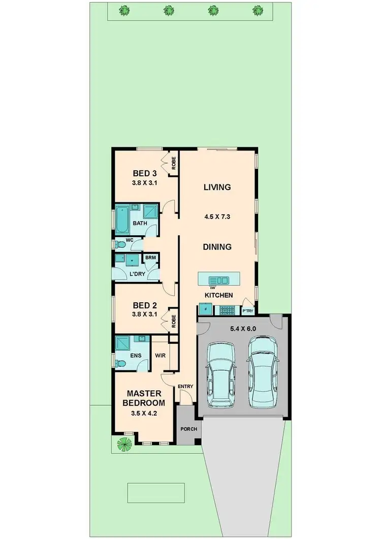 Floorplan of Homely house listing, 10 RICHMOND STREET, Wallan VIC 3756