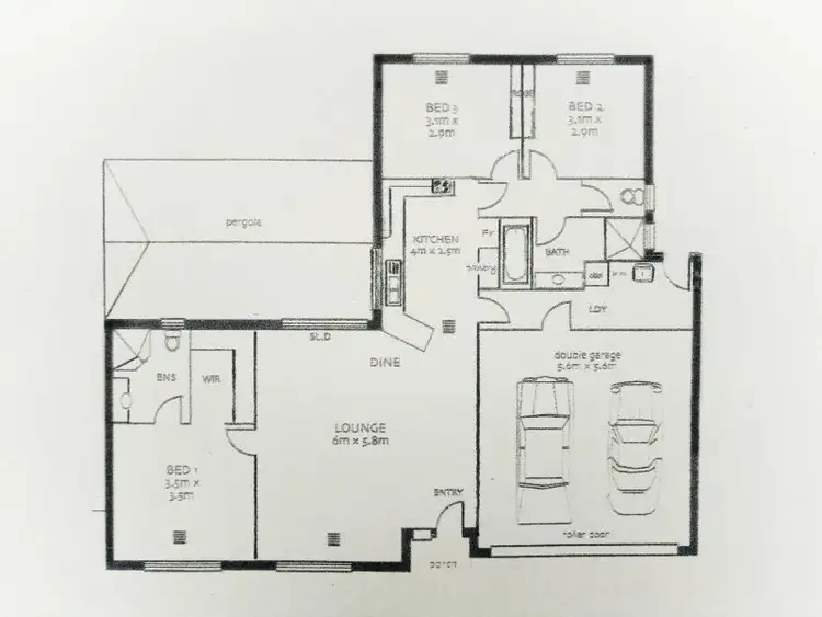 Floorplan of Homely house listing, 14 Mayelston Crescent, St Agnes SA 5097