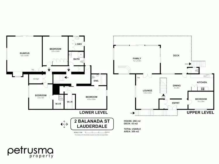 Floorplan of Homely house listing, 2 Balanada Street, Lauderdale TAS 7021