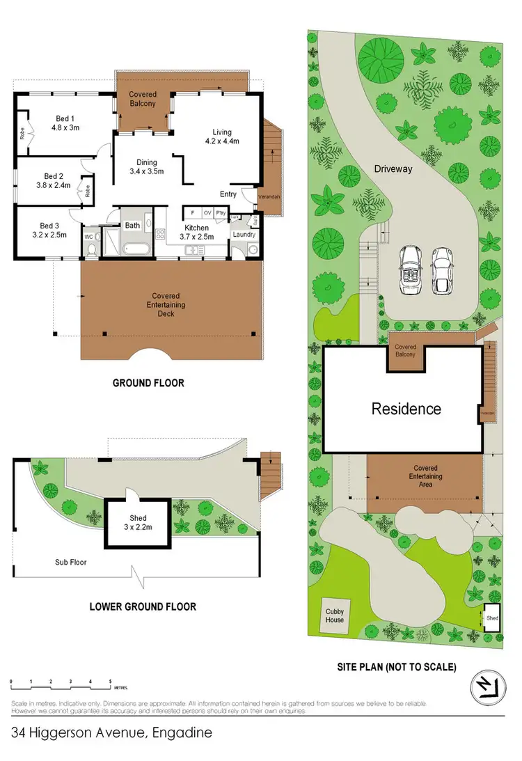 Floorplan of Homely house listing, 34 Higgerson Avenue, Engadine NSW 2233