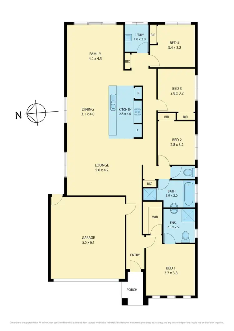 Floorplan of Homely house listing, 6 Point Close, Torquay VIC 3228