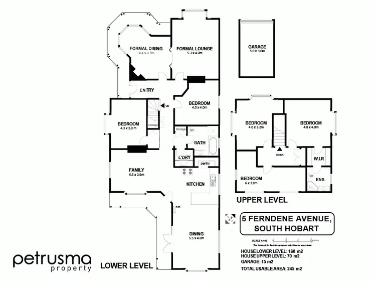 Floorplan of Homely house listing, 5 Ferndene Avenue, South Hobart TAS 7004