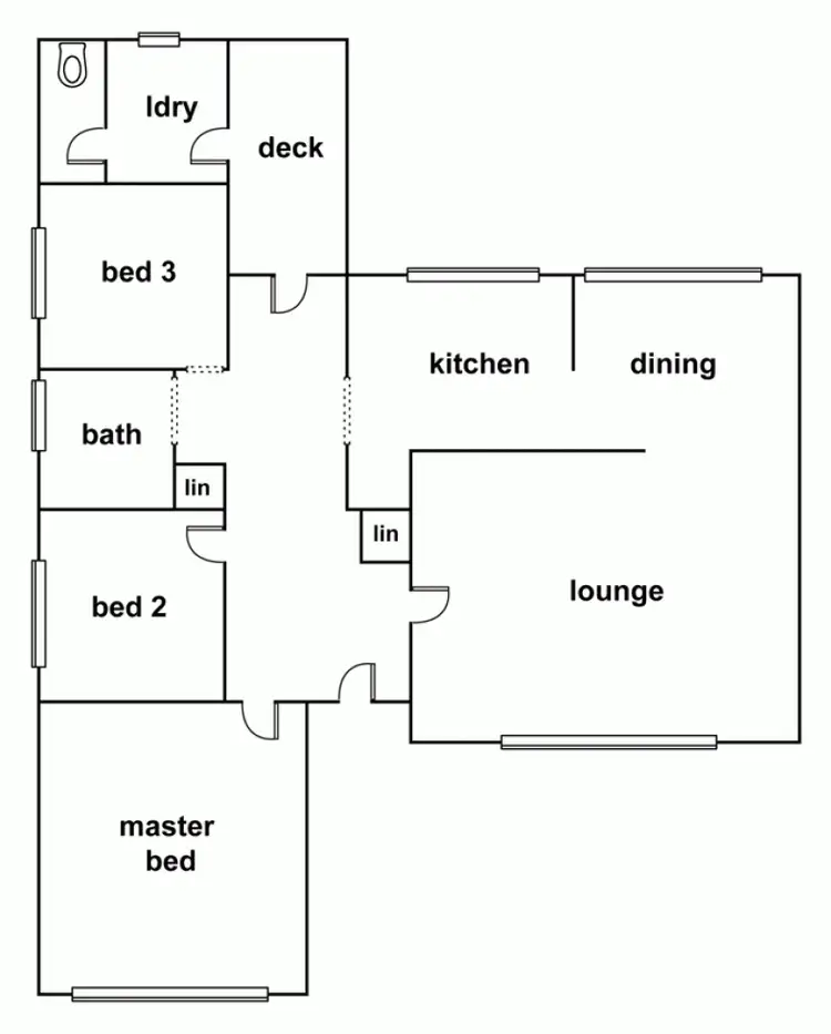 Floorplan of Homely house listing, 33 Hennessy Street, Horsham VIC 3400