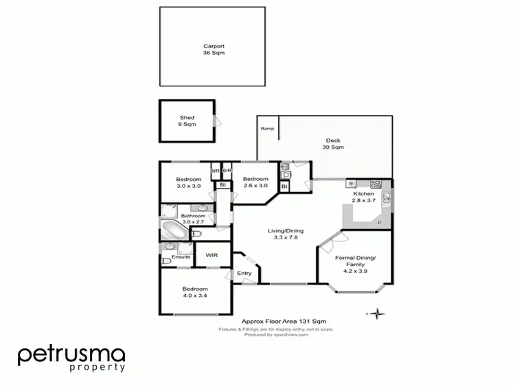 Floorplan of Homely house listing, 40 Churinga Waters Drive, Old Beach TAS 7017