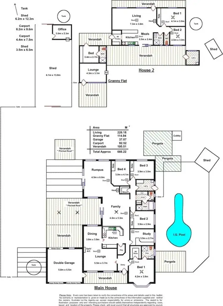Floorplan of Homely house listing, Address available on request