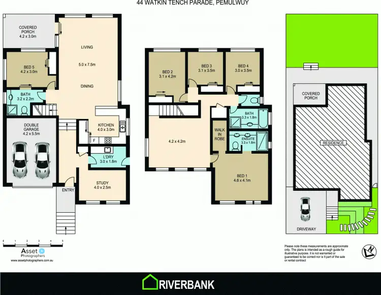 Floorplan of Homely house listing, 44 Watkin Tench Parade, Pemulwuy NSW 2145